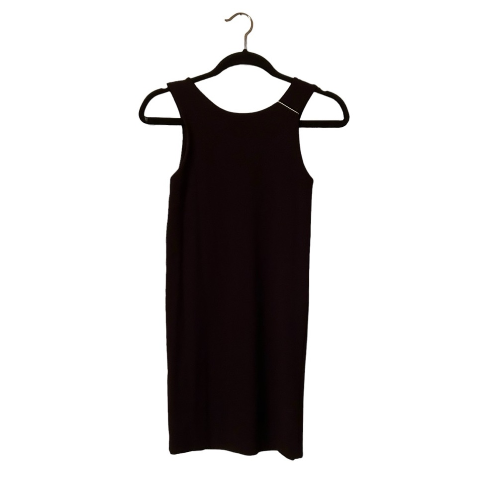 Imrie X Pompeii Beach Black Nylon Haleakala mini dress